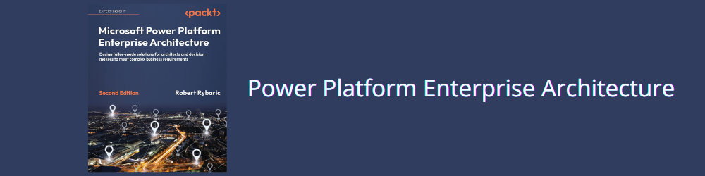 Imagen de Libro recomendado: Microsoft Power Platform Enterprise Architecture